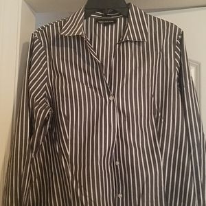 Jones New York Stripped Blouse